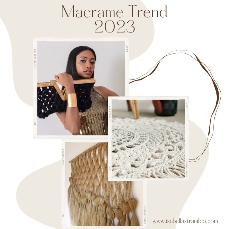 Macrame Trends in 2023 Isabella Strambio Blog