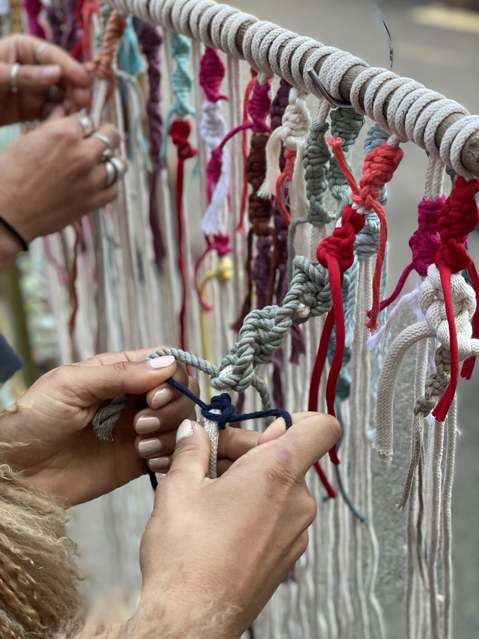 The Creative Process of a Macrame Artist Isabella Strambio Blog