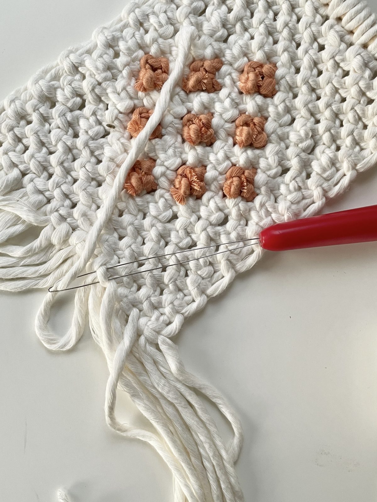 Macramé Franje Onderzetter - VBS Hobby
