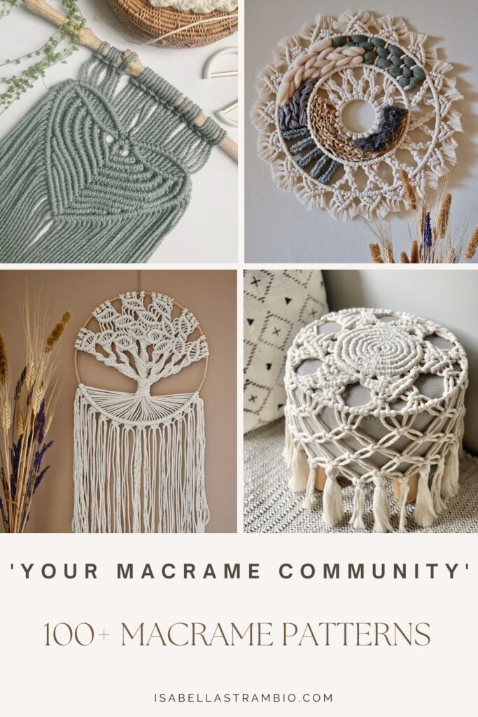 Your macrame community membership by Isabella Strambio