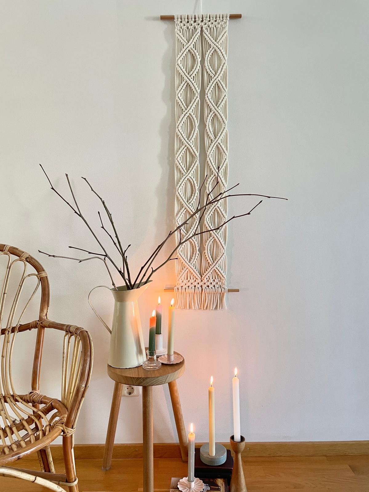 macrame work by Isabella Strambio - bootcamp 3